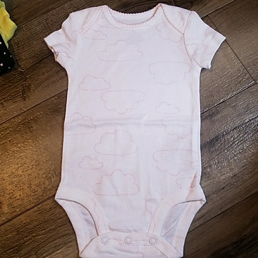 White cloud onsie